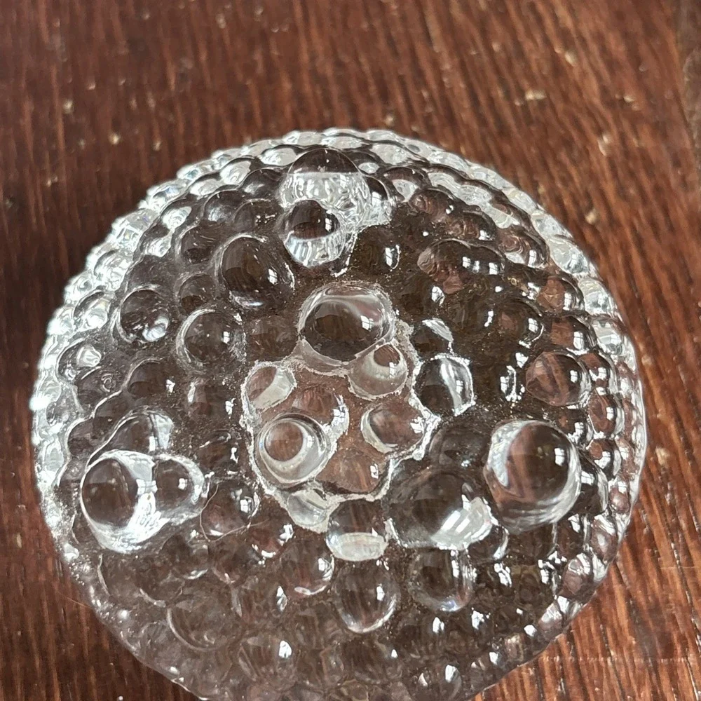 Vintage Iittala Ultima Thule Tapio Wirkkala Glass Candle Holder Finland